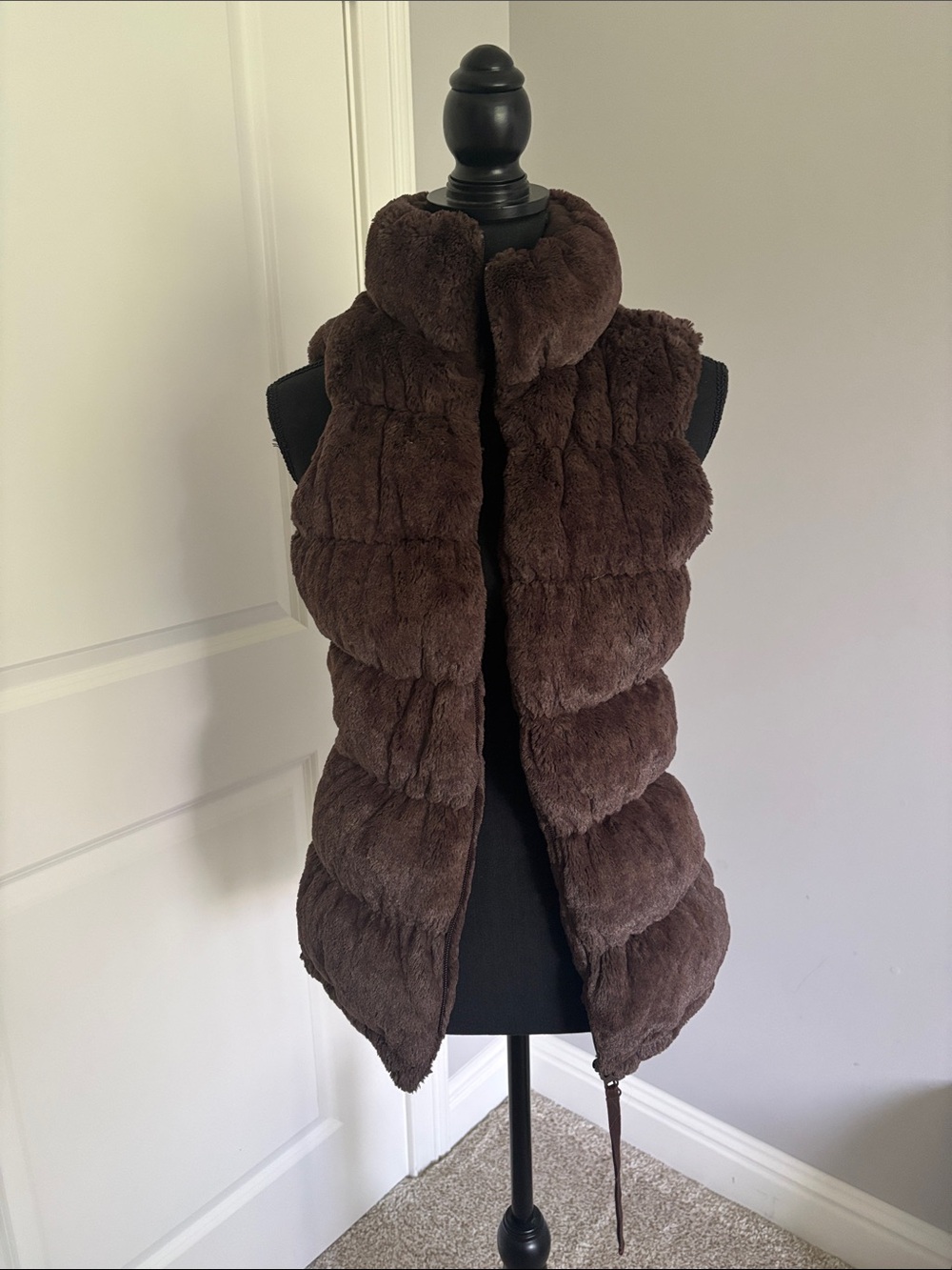 Athleta Dark Brown goose down vest